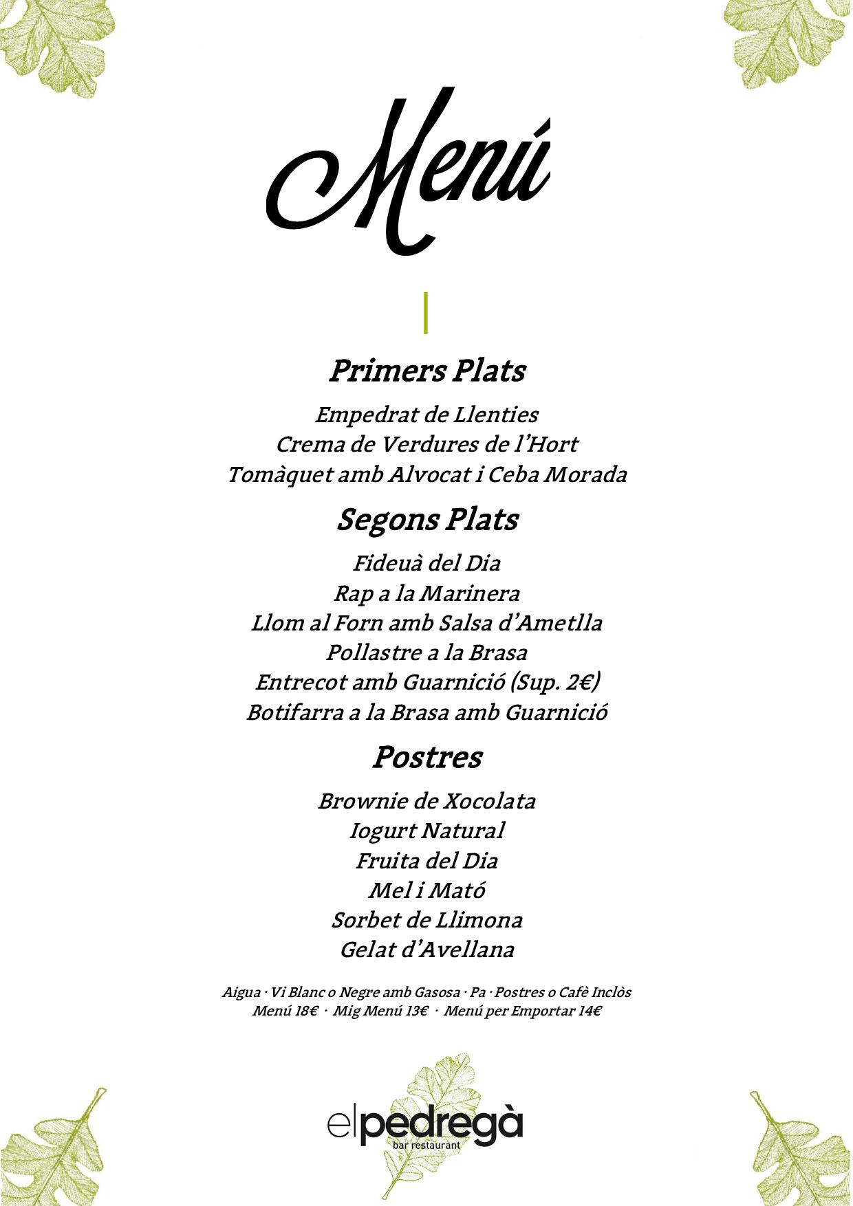 El Pedregà, restaurantes españoles en Corró d'Avall